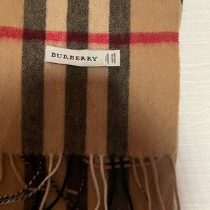 Cashmere Burberry Scarf